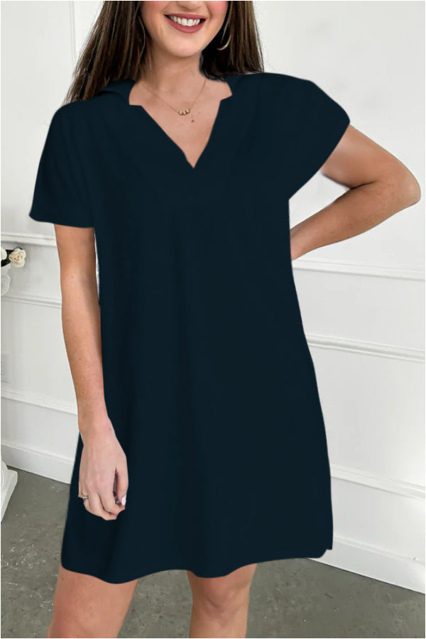 Ivory Luxe Terry Dress