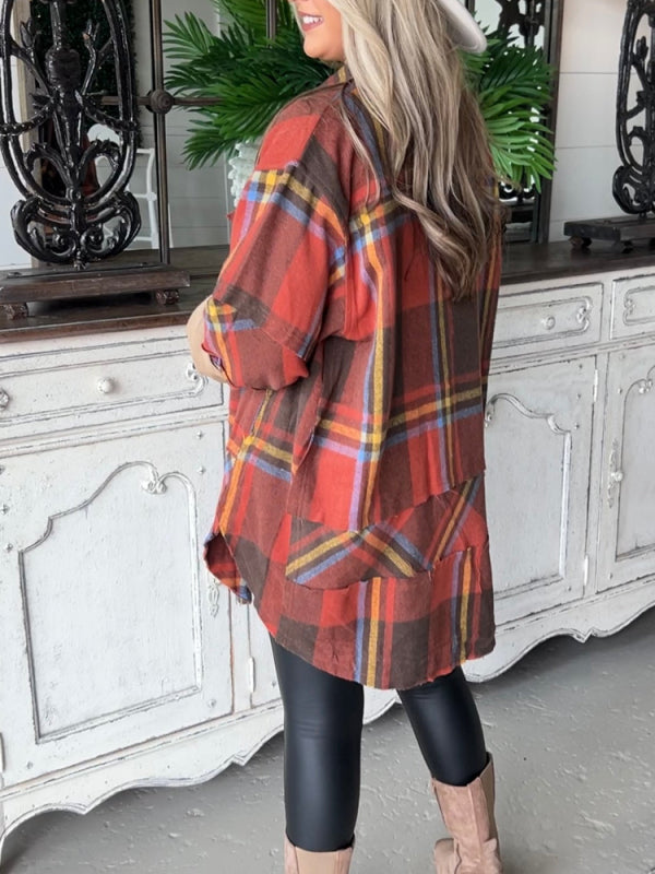 Fireside Shacket Rust