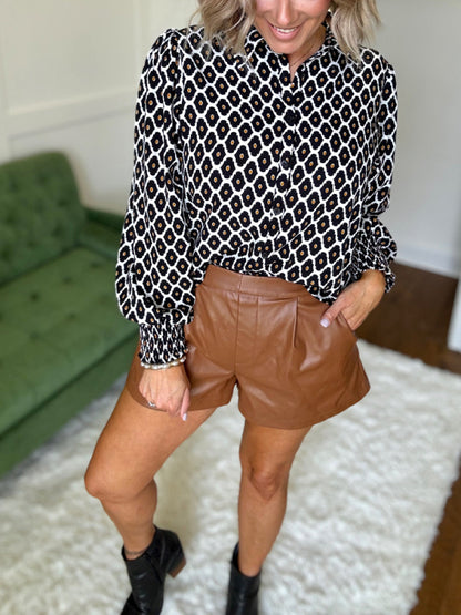 Geometric Blouse