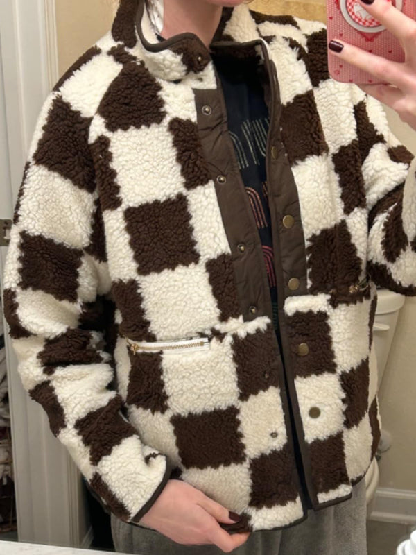 Plaid Winter Jacket